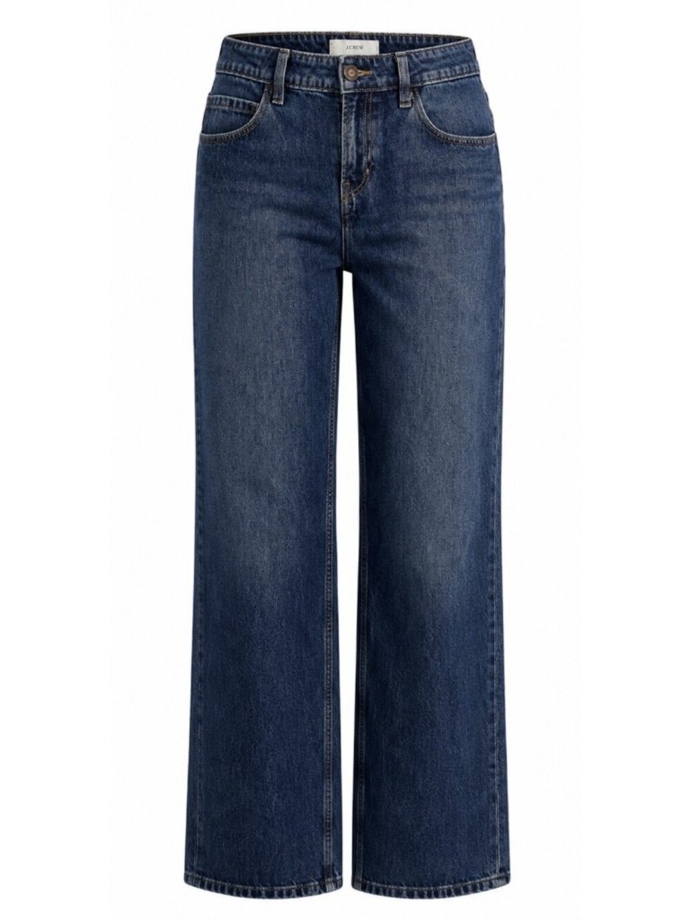 Hollister Low Rise Baggy Jeans Womens Sz 10R Blue Wide Leg Y2K Skater 34x30 - Picture 2 of 8